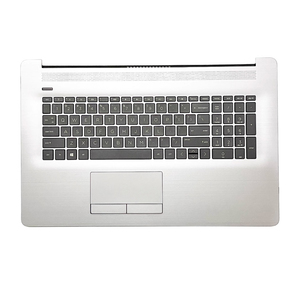 Máy tính xách tay palmrest với chúng tôi bàn phím cho <span class=keywords><strong>HP</strong></span> <span class=keywords><strong>Pavilion</strong></span> <span class=keywords><strong>17</strong></span>-ca <span class=keywords><strong>17</strong></span>-cr 17z 17q-cs 470 G7 TPN-I133 <span class=keywords><strong>Series</strong></span> - Product Image 1