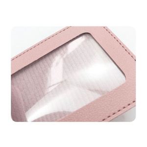 PU Leather Privacy Cover Baggage Luggage Tag Travel Accessories Custom Travel Color <b>Airplane</b> Luggage Tag - Product Image 5