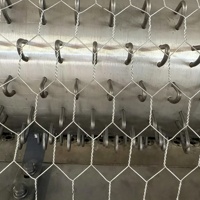 Machine à treillis hexagonal à torsion inversée PLC pour l'élevage, la décoration florale et les clôtures de jardin