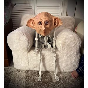 Máscara de Látex Dobby SINSEN, Disfraz de Cabeza Completa, Accesorio para Fiesta de Halloween - Product Image 5