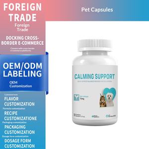 Grensoverschrijdende TK New Pet Cat Dog Mondverdovende Capsules 60 stuks Gebalanceerd Gedrag Ontspanningsondersteuning Flesverpakking OEM - Product Image 5