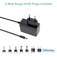 Adaptateur secteur 12V 5A 60W pour aspirateur sans fil, chargeur de batterie avec connecteur DC 5.5x2.1mm