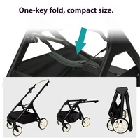 Offre Spéciale léger 4 roues pliable étanche poussette pour animaux de compagnie transporteur pliable chariot petits chats chiens en tissu Oxford