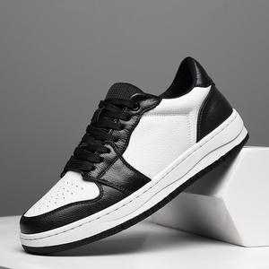 <span class=keywords><strong>Sneakers</strong></span> Comode da <span class=keywords><strong>Uomo</strong></span> Primaverili Blu e <span class=keywords><strong>Bianche</strong></span> alla Moda Traspiranti con Lacci in Pelle Bovina e Suola in Gomma - Product Image 4