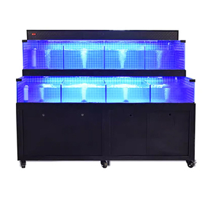 Supermarché restaurant poisson frais magasin d'approvisionnement sur mesure <span class=keywords><strong>pas</strong></span> <span class=keywords><strong>cher</strong></span> affichage en direct réservoir de fruits de mer <span class=keywords><strong>piscine</strong></span> - Product Image 2