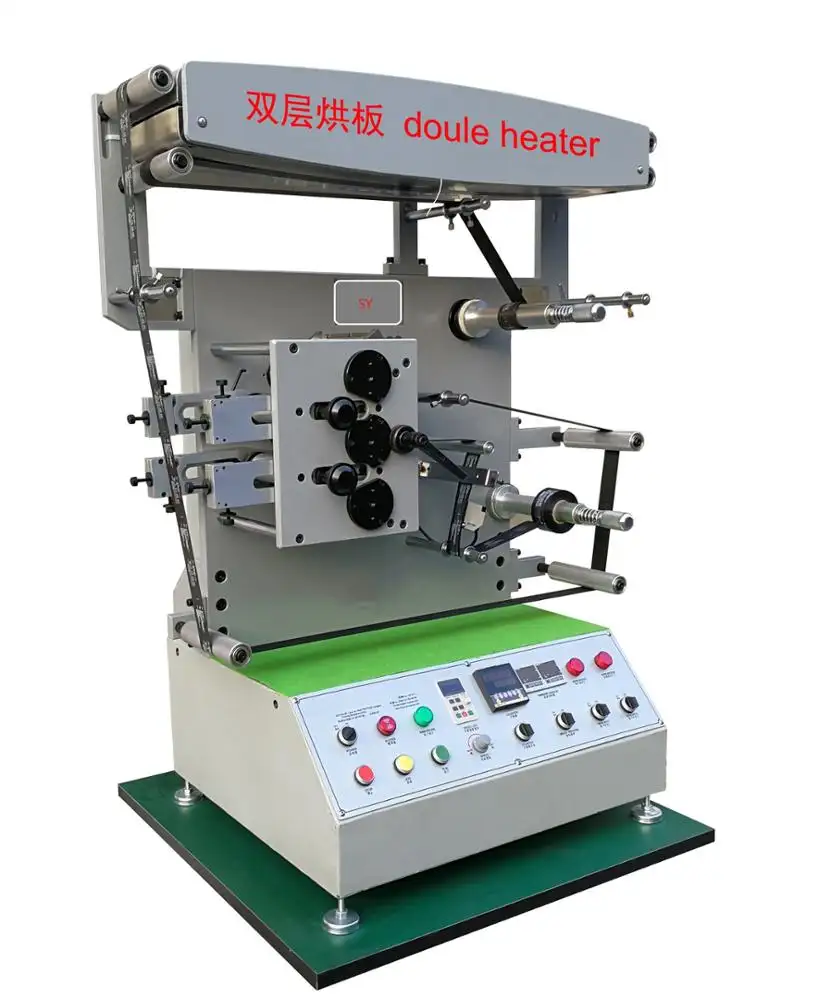 La automática de alta velocidad de papel de aluminio de 4 colores 6 colores de etiqueta de papel kraft de impresión flexográfica de la máquina de impresión de etiquetas