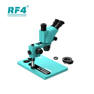 RF4 6.5X-65X RF6565TVP PCB SMD réparation stéréo Zoom Microscope pour téléphone haute qualité recherche composants électroniques B1 grande Base - Product Image 3