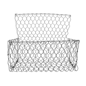 Rete Gabion in Filo di Ferro Zincato Saldato, 2.0-4.0mm, Apertura 10mm, per Controllo Inondazioni e Muri di Contenimento - Product Image 1