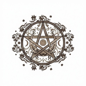 Modern Home Astrology Moon Sun Star Altar Cloth Pentagram Tarot Deck Spiritual Tapestry <b>Tablecloth</b> Divination Witchcraft - Product Image 3