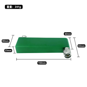 Adaptador de Tubería de Alta Calidad en Aleación de Aluminio Verde 90 °   Conector Tipo N de 23 mm de Espesor, 150 mm de Longitud y 241 g - Product Image 6