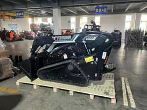 Minicargadora Tovisen V1000 con Motor Diésel de 25 HP, Cumple con la Normativa EPA, Alto Flujo Hidráulico, Todoterreno - Product Image 4