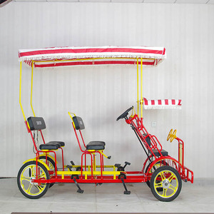 Vélo tandem familial pratique pour 6 personnes/vélo tandem touristique à <span class=keywords><strong>quatre</strong></span> rangées/vélo 4 places parent-enfant Surrey - Product Image 4
