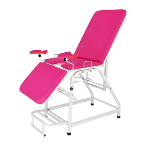 Cama <span class=keywords><strong>de</strong></span> Examen Ginecológico <span class=keywords><strong>de</strong></span> Acero <span class=keywords><strong>de</strong></span> Alta Calidad, Nuevo Modelo 2026, en Rosa, Azul y Morado, para Uso Hospitalario - Product Image 3