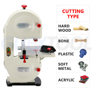Scie à ruban verticale pour le travail du bois et la découpe de métaux courbés, machine à scier les os - Product Image 1