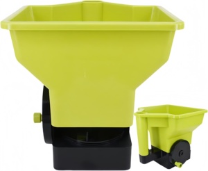Wholesale Adjustable Hand Crank Plastic <strong>Seed</strong> Spreader Manual Handheld Seeding Tool Fertilizer Applicator for Agriculture Lawn - Product Image 1