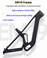 Bicicleta Eléctrica de Montaña Serie Cyctrac, Cuadro de Fibra de Carbono, Batería de Litio de 36V 720Wh, Motor Central de 250W 85Nm, 12 Velocidades, Impermeable