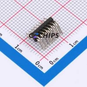 HX PZ1.27-2x8P WZ Pin Header Bent Lead Through Hole,P=1.27mm Connector 2x8P 1.27mm 1.27mm Pin Header - Product Image 2