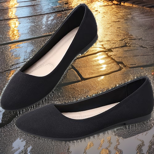 Chaussures bateau plates décontractées à bout rond pour femmes, légères, pour l'été, le printemps, l'automne, idéales pour les infirmières et le quotidien - Product Image 2