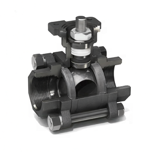 Vannes de régulation COVNA motorisées DN25 1 pouce en acier inoxydable, trois pièces, vanne à bille électrique filetée, moteur AC220V, vanne à bille - Product Image 5