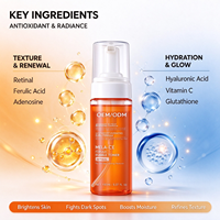 Mela-CE Ferulic Bubble Toner Retinal Hydrating Facial Essence Foam Pigment Balancing Light-Weight 5.07 Fl Oz. 150 ml