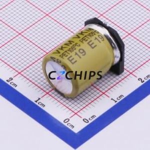 Condensador Electrolítico de Aluminio SMD VKML1702V330MV, D12.5xL17mm 33uF 20% 350V 960mA-100kHz - Product Image 2