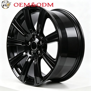 Rines Ligeros Forjados de 19-24 Pulgadas 5x120 (5x4.72) en Negro Mate para <span class=keywords><strong>Jaguar</strong></span> F-Type Coupé, Rines de Lujo - Product Image 3