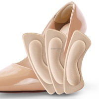 Poignées de talon en gel antidérapant épaissi et coussinets de pied Semelles demi-taille Coussins de talon et coussinets de chaussures anti-usure