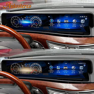 12.3 + אנדרואיד 12.3 אינץ '13 מכונית gps עבור mersades-benz מחלקה w221 אוזניות ניווט אוזניות נגן מולטימדיה סרט - Product Image 4