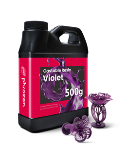 Résine Violette Phrozen Castable pour Imprimante 3D LCD 500g pour Impression de Bijoux - Product Image 1