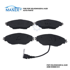 ชุดผ้าเบรกหน้า MANER 3C0698151G 8v0698151c สำหรับระบบเบรกอัตโนมัติ สำหรับรถยนต์ Audi vw Seat - Product Image 3