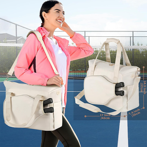 Bolsa Deportiva Impermeable de Gran Capacidad para Mujer, con Correa de Hombro Ajustable, para Pickleball, con Compartimento para Zapatos, Mochila de Gimnasio - Product Image 3