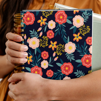 Carnet de notes/agenda A5 à spirale, couverture rigide, avec logo personnalisé imprimé et couverture en papier – Vente en gros