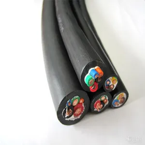 CE Fabricante Caucho de silicona Aislado Personalizado PVC Cobre Alambre de acero Impermeable 1000V 1500V 4mm2 DC Cable eléctrico solar