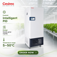 Incubateur d'intelligence climatique artificielle de haute qualité, grande capacité 400L, pour laboratoire de germination de graines végétales