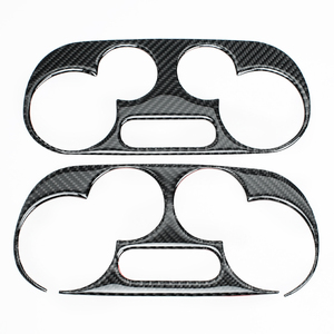 Shasha carbone véritable Fiber de carbone produit complet accessoires intérieurs pour Fiat 500 <span class=keywords><strong>Abarth</strong></span> 595 2012 2013 2014 2015 - Product Image 4