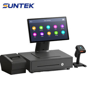 Terminal de caisse tactile Suntek 15,6 pouces pour café, épicerie, point de vente de bureau - Product Image 3