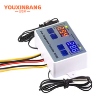 XK-W1088 Termostato Digital de Calentamiento Eléctrico con Sensor de Temperatura Dual LED 220V para Acuario e Incubadora