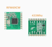 Module émetteur-récepteur sans fil haute puissance RFM69CW 20dBm en promotion, 868 MHz RFM69C-433S2 915 MHz Module RF