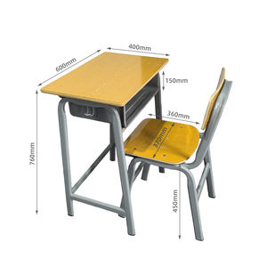 ชุดโต๊ะและ<span class=keywords><strong>เก้าอี้</strong></span>ที่ทนทานสำหรับนักเรียนเฟอร์นิเจอร์ห้องเรียนที่ทันสมัยราคาถูกพร้อมลิ้นชักหนังสือ - Product Image 3