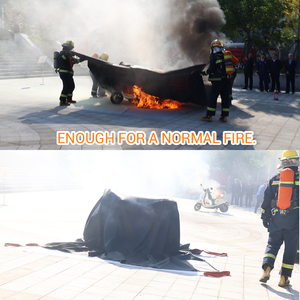 Lados Duplos E Pano De Tecido De Revestimento De Silicone Tecido De Fibra De Vidro Revestido De Silicone Resistente Ao Calor Fireproof - Product Image 5