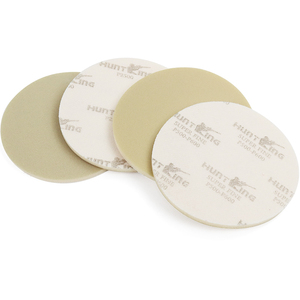 Papel de lija seco húmedo de grano 5000 de <span class=keywords><strong>6</strong></span> <span class=keywords><strong>pulgadas</strong></span>, disco de lijado redondo, almohadilla de esponja abrasiva suave, disco de pulido, esponja de <span class=keywords><strong>esmeril</strong></span> - Product Image 5