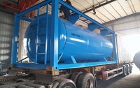 Contenedor de Combustible ISO Estándar 20000-26000L de 20 pies, Acero Inoxidable y Acero al Carbono, Larga Vida Útil