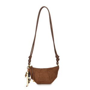 WT0107 Bolso Versátil para Mujer 2025 - Elegante Bolso Bandolera Cuadrado con Textura de Croissant - Product Image 5