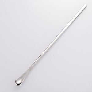 Cucharas Largas de Acero Inoxidable 304 de 19 cm y 22 cm, Palitos Mezcladores Reutilizables para Café, Bebidas, Condimentos, Cócteles - Product Image 2