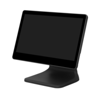 Terminal de point de vente tout-en-un OEM avec écran tactile 15,6 pouces, 8 Go + 128 Go, avec interfaces COM, Ethernet et USB pour les magasins de détail
