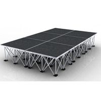 ACS tragbare 4 x4ft Aluminium Stage Riser Square DJ Stand Tisch Hochzeits veranstaltungen Outdoor Musik Band Drum Riser dekorative Verkauf