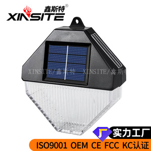 Lámpara Solar de Pared para Exteriores XINSITE, Lámpara LED Impermeable para Jardín y Valla, Iluminación Colorida para Patio - Product Image 4