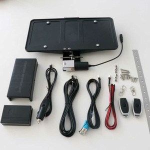 Cadre de plaque d'immatriculation de voiture américaine, protecteur de numéro de véhicule électrique - Product Image 6