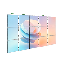 Afficheur LED pliable à trois volets, écran tactile numérique de 83 à 92 pouces pour centre commercial