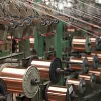 Fil de Cuivre Pur à 99,99% Haute Résistance Nu, 1,5 mm, 6 mm, 8 mm, Vente Directe Usine, Services de Soudage et de Découpe en Stock